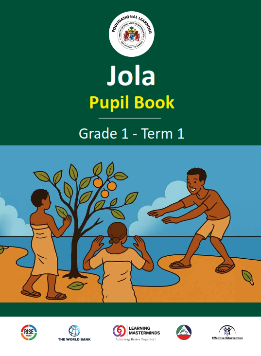 Jola Pupil Book Grade-1 Term 1
